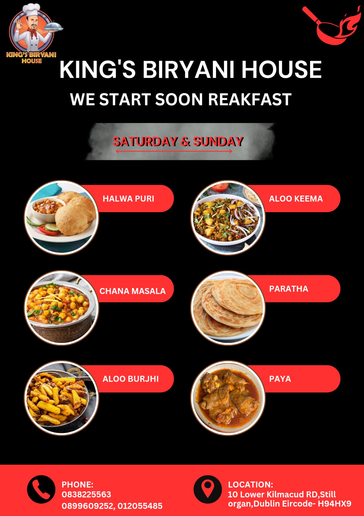 King's Biryani House Menu